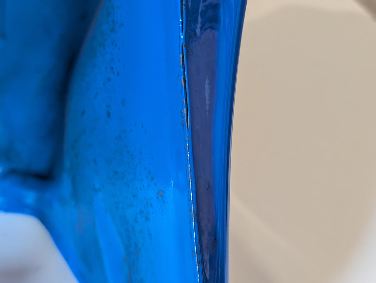 Yamaha XT600Z 3AJ Benzintank Kraftstofftank 3AJ-24110 blau Faraway blue gebraucht