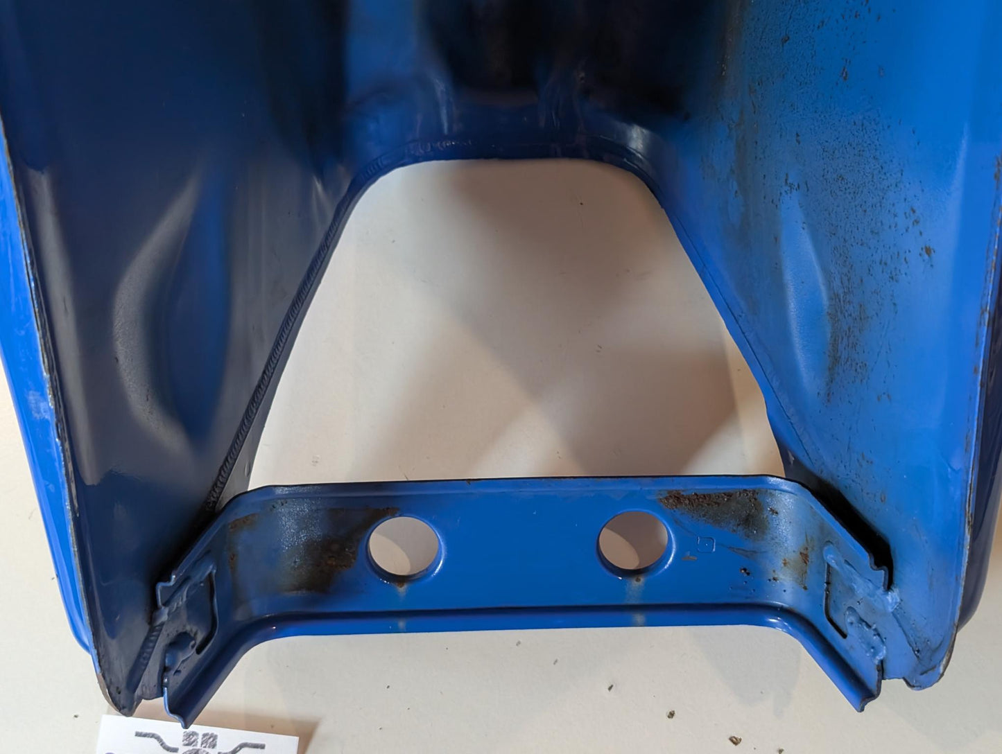 Yamaha XT600Z 3AJ Benzintank Kraftstofftank 3AJ-24110 blau Faraway blue gebraucht