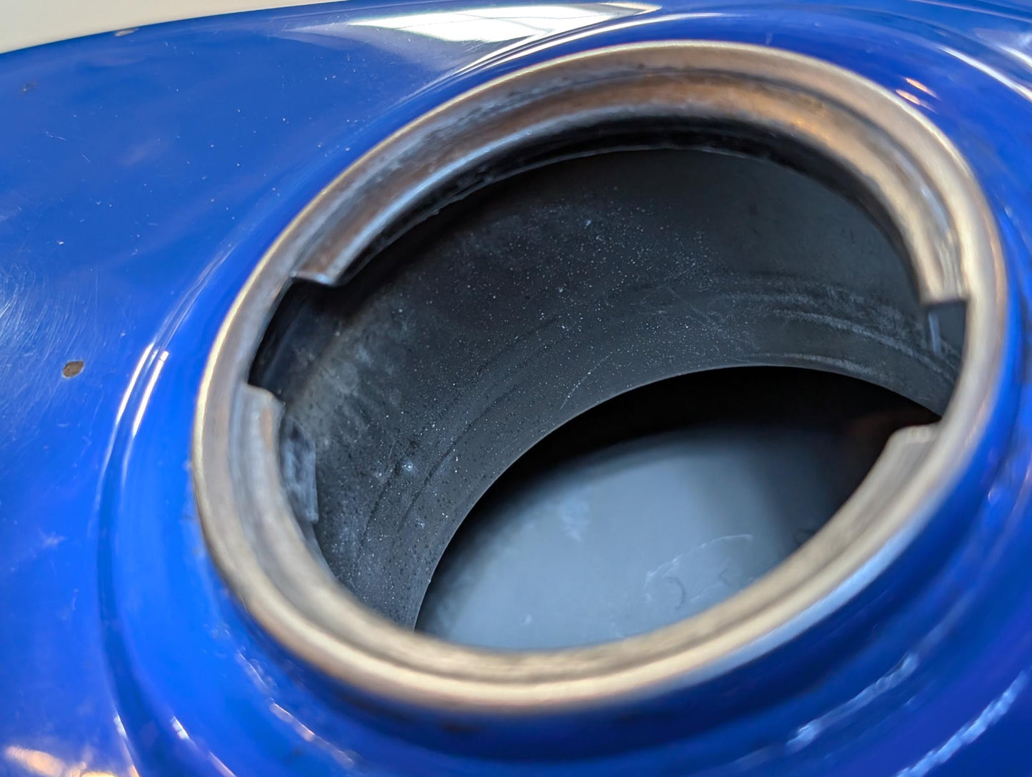 Yamaha XT600Z 3AJ Benzintank Kraftstofftank 3AJ-24110 blau Faraway blue gebraucht