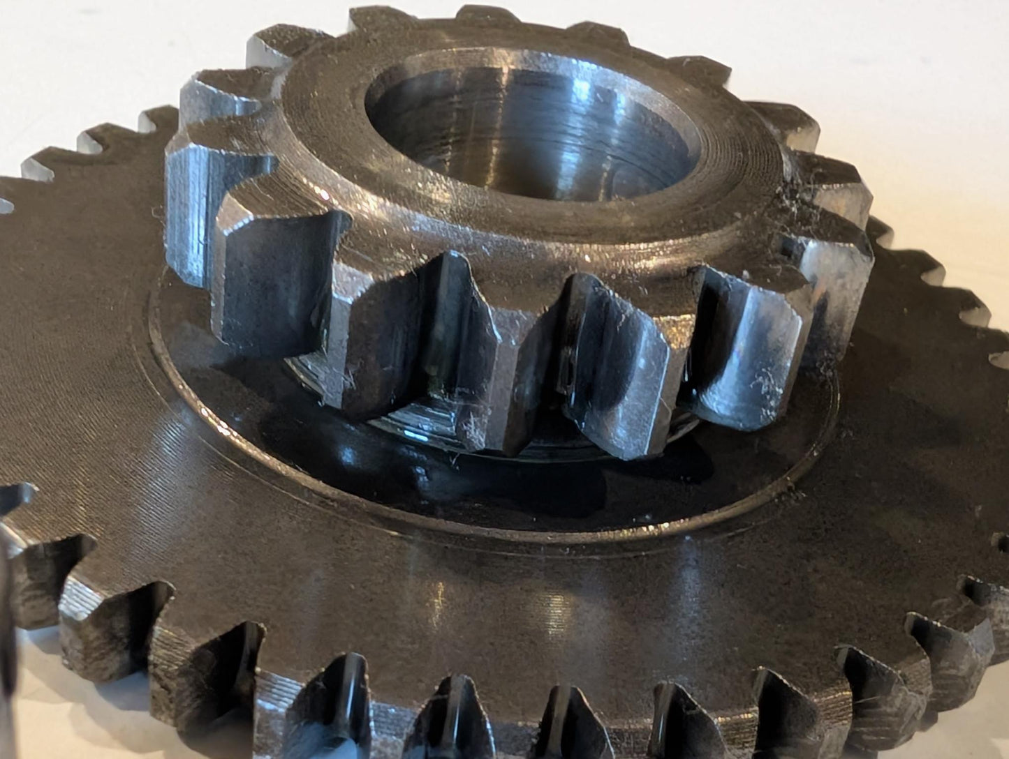 Yamaha XT600Z 1VJ Anlasser Zwischenzahnrad 1VJ-15512-00 Lager 93310-212R6 Welle 1VJ-15521-00, gebraucht