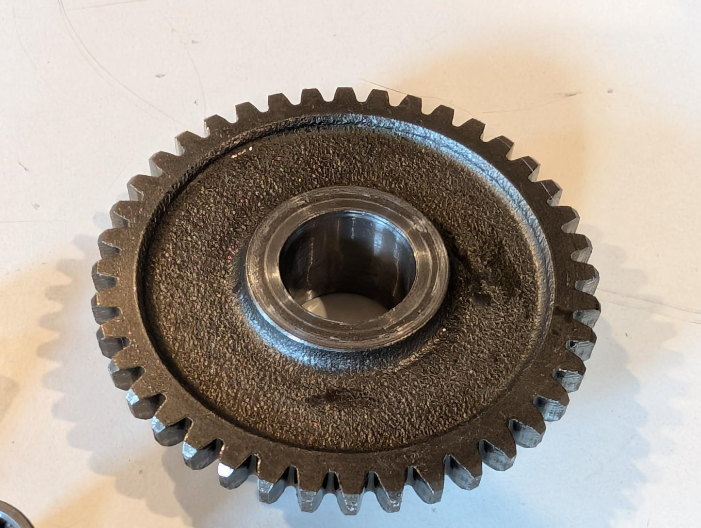Yamaha XT600Z 1VJ Anlasser Zwischenzahnrad 1VJ-15512-00 Lager 93310-212R6 Welle 1VJ-15521-00, gebraucht