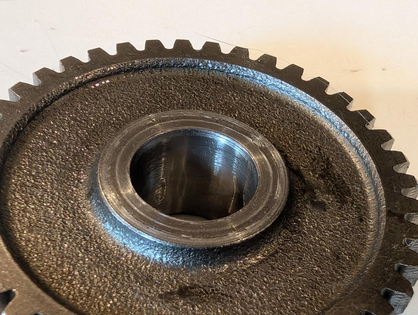 Yamaha XT600Z 1VJ Anlasser Zwischenzahnrad 1VJ-15512-00 Lager 93310-212R6 Welle 1VJ-15521-00, gebraucht