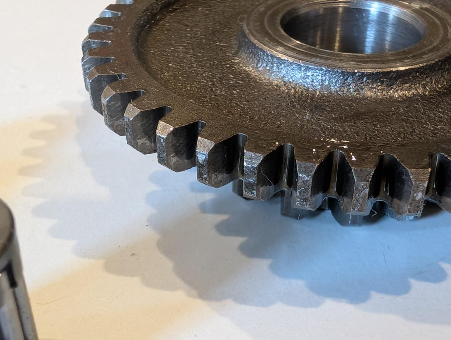 Yamaha XT600Z 1VJ Anlasser Zwischenzahnrad 1VJ-15512-00 Lager 93310-212R6 Welle 1VJ-15521-00, gebraucht