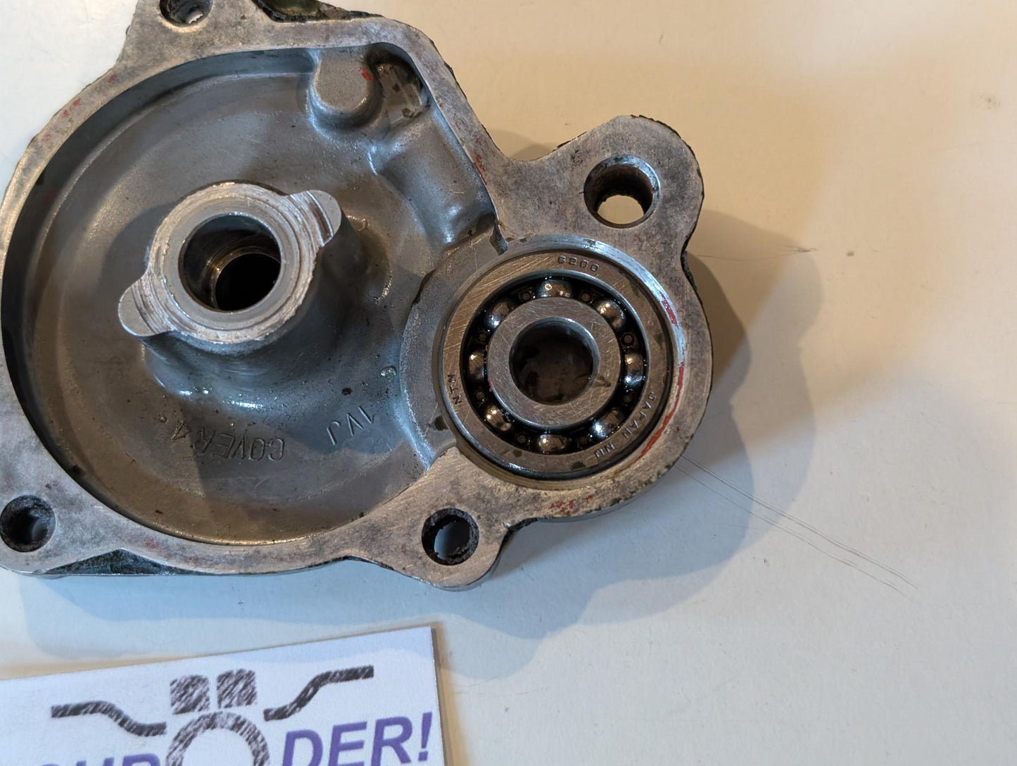 Yamaha XT600Z 1VJ 3AJ Anlasserdeckel Motordeckel 1VJ-15415-00 mit Lager, gebraucht