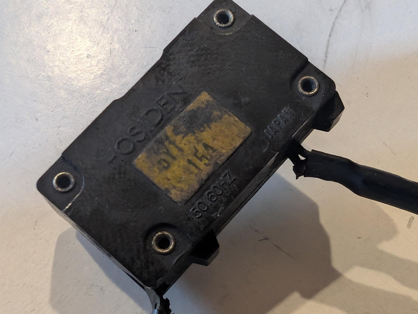 Yamaha XT600Z 1VJ Anlasserkabel Batteriekabel Pluskabel Rotes positives Kabel 1VJ-82115-00 mit Sicherung, gebraucht