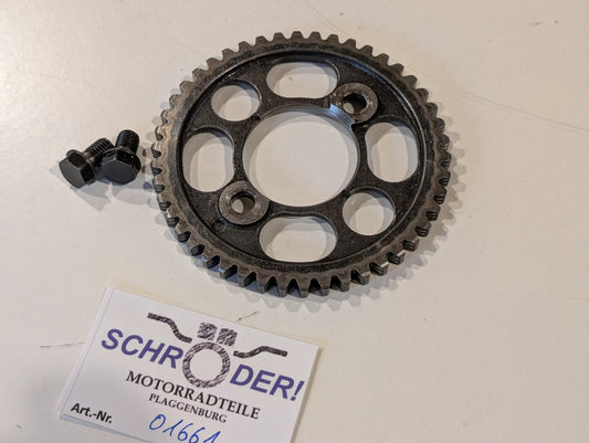 Yamaha XT600Z 1VJ 3AJ 3TB Steuerketten Zahnrad Kettenrad Nockenwelle 34K-12176-00 3TB-12176-00 mit Schrauben, gebraucht