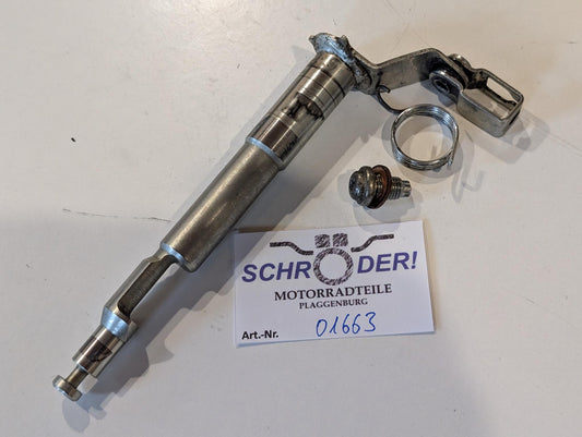 Yamaha XT600Z 1VJ 3AJ 3TB Ausrückhebel Ausrücker Schubhebeleinheit 1VJ-16380-01 mit Arretierschraube 90149-08067, gebraucht