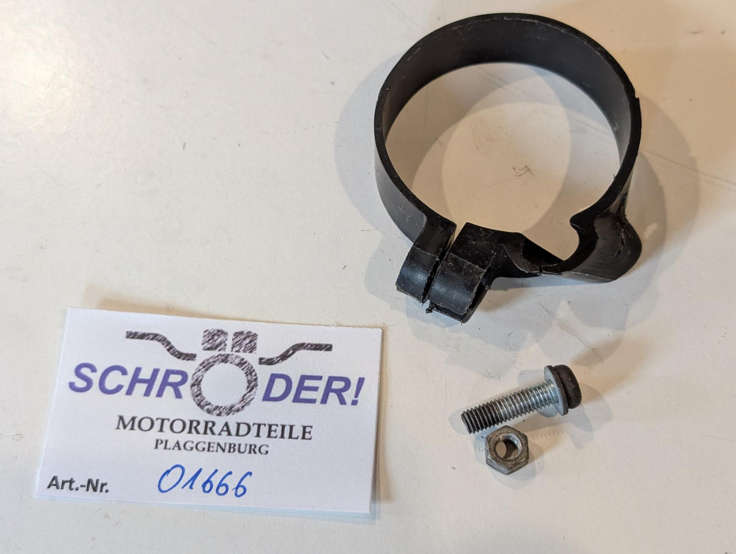 Yamaha XT600Z 1VJ 3AJ Klemme Schelle 34L-23318-01 Tachometerwelle mit Schraube, gebraucht