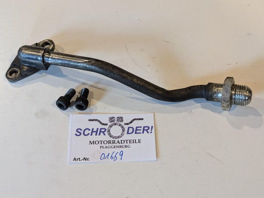 Yamaha XT600Z 1VJ Ölkühler Leitung Ölrohr oben 1VJ-13418-00, gebraucht