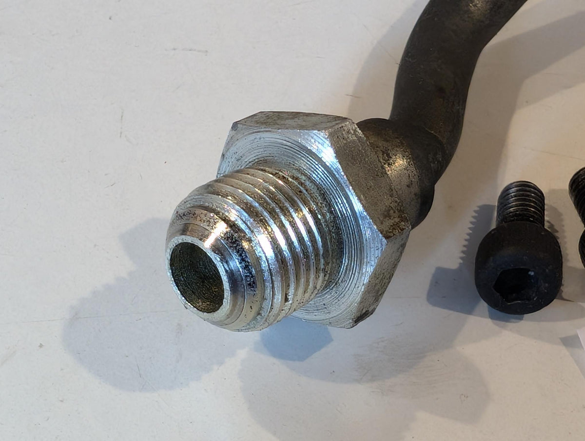 Yamaha XT600Z 1VJ Ölkühler Leitung Ölrohr oben 1VJ-13418-00, gebraucht