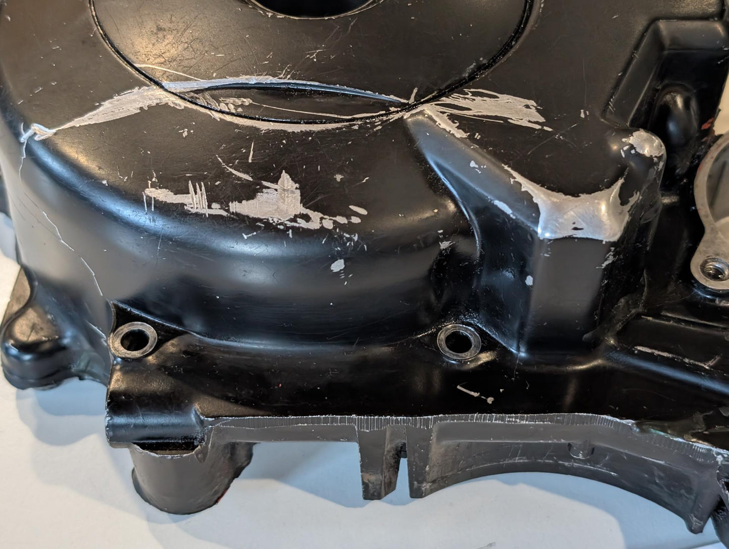 Yamaha XT600Z 1VJ 3AJ 3TB Kurbelgehäusedeckel 1VJ-15411-00 Lichtmaschine Lichtmaschinendeckel , gebraucht
