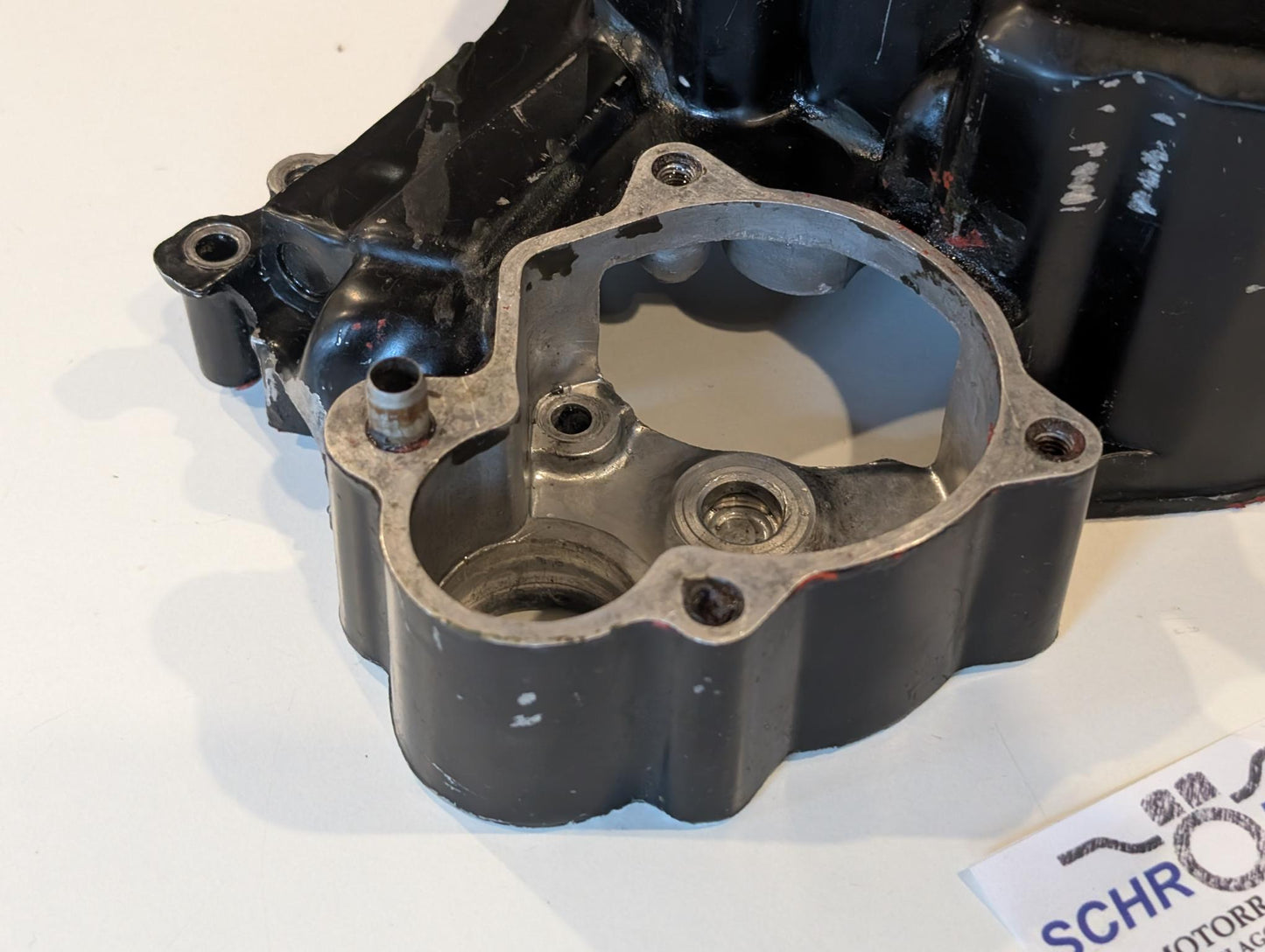 Yamaha XT600Z 1VJ 3AJ 3TB Kurbelgehäusedeckel 1VJ-15411-00 Lichtmaschine Lichtmaschinendeckel , gebraucht