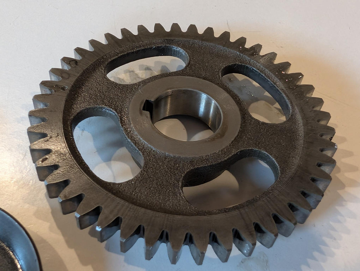 Yamaha XT600Z 1VJ 3AJ 3TB Zahnrad Ausgleichswelle 5Y1-11531-00 Scheibe 34K-11145-00 Mutter 90170-16343 Passfeder 90282-05013, gebraucht