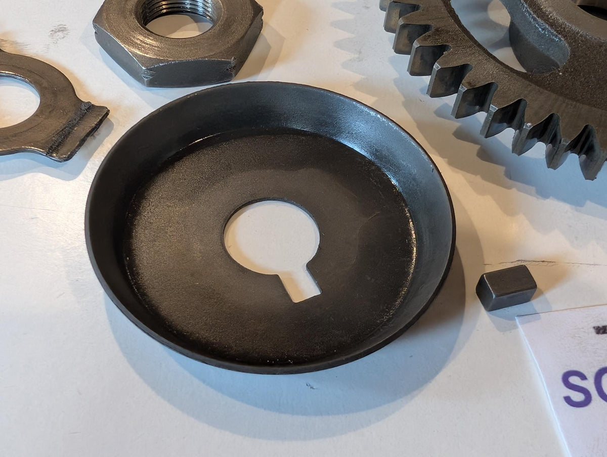 Yamaha XT600Z 1VJ 3AJ 3TB Zahnrad Ausgleichswelle 5Y1-11531-00 Scheibe 34K-11145-00 Mutter 90170-16343 Passfeder 90282-05013, gebraucht