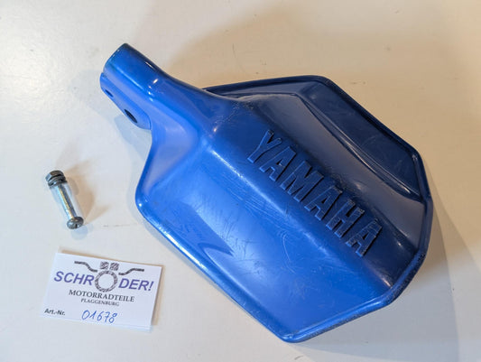 Yamaha XT600Z 1VJ 3AJ Handprotektor links 1VJ-26141-00 Handschutz blau, gebraucht