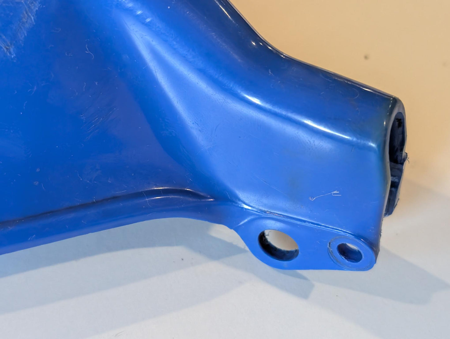 Yamaha XT600Z 1VJ 3AJ Handprotektor links 1VJ-26141-00 Handschutz blau, gebraucht