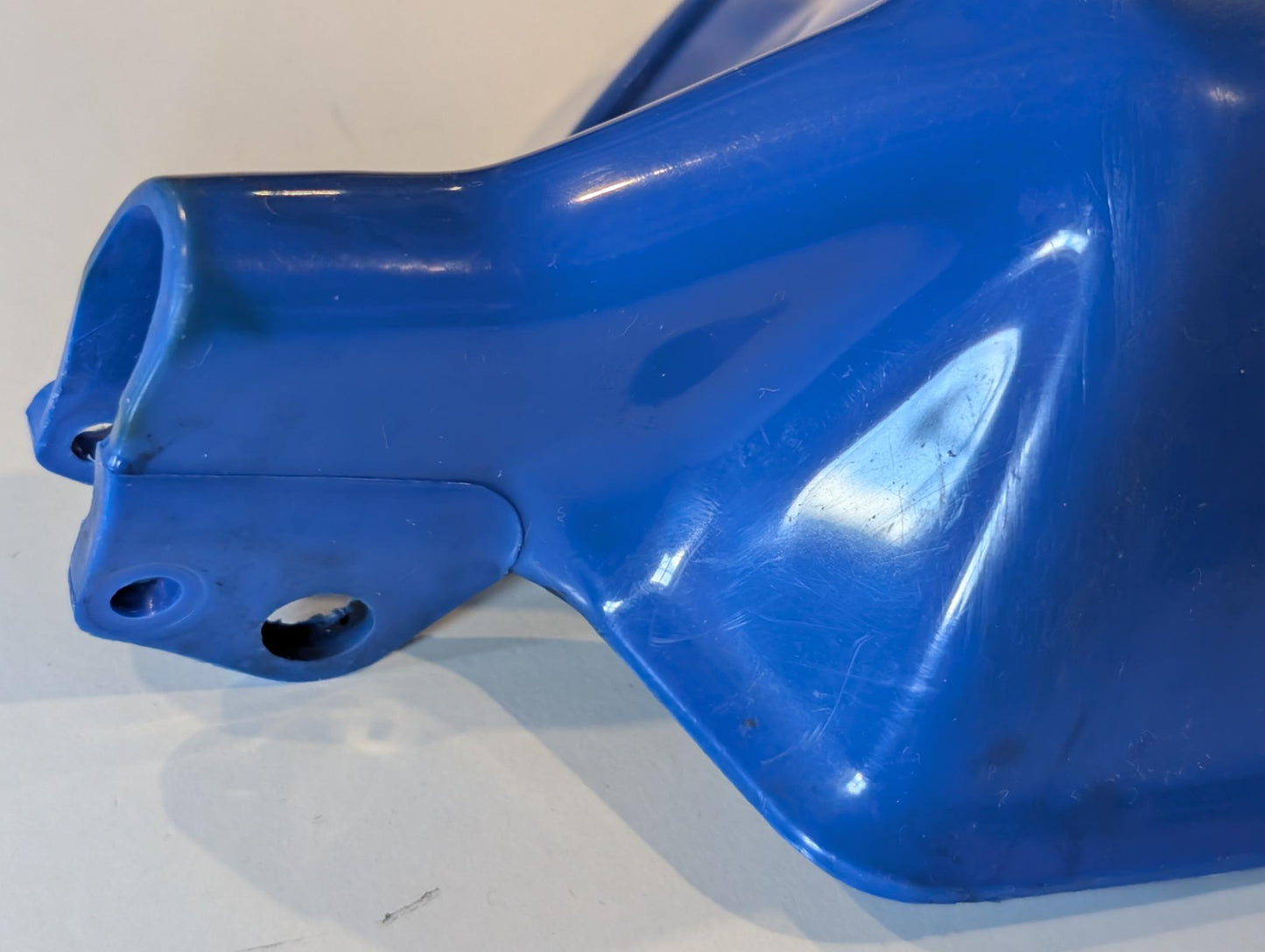 Yamaha XT600Z 1VJ 3AJ Handprotektor links 1VJ-26141-00 Handschutz blau, gebraucht