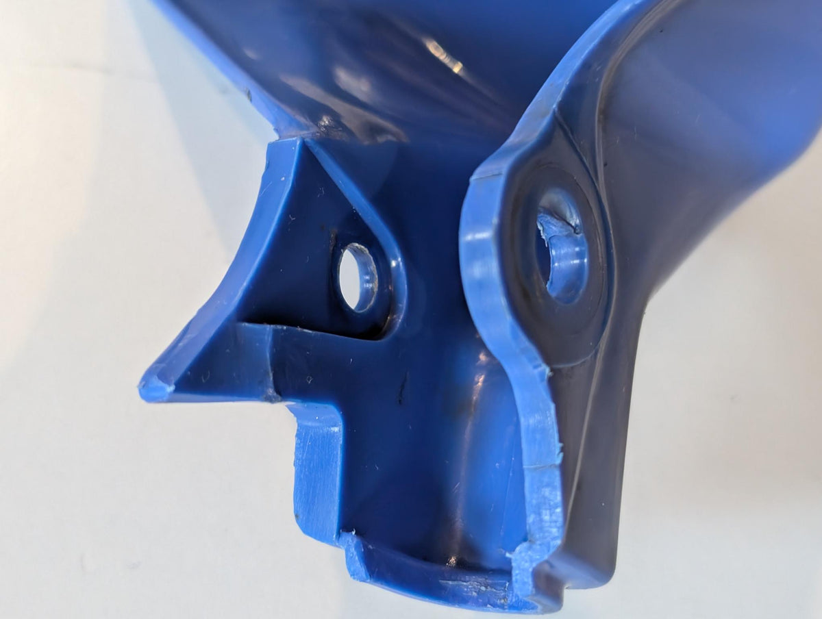 Yamaha XT600Z 1VJ 3AJ Handprotektor rechts 1VJ-26142-00 Handschutz blau