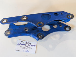 Yamaha XT600Z 1VJ 3AJ Motorhalter Stütze 1VJ-21316-00 Motorhalterung blau, gebraucht