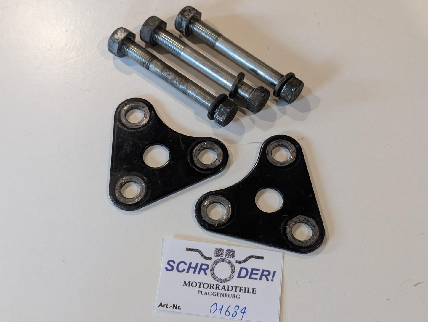 Yamaha XT600Z 1VJ 3AJ Motorhalter Stütze oben 34L-21315-00 Motorhalterung mit Schrauben 97011-10080, gebraucht