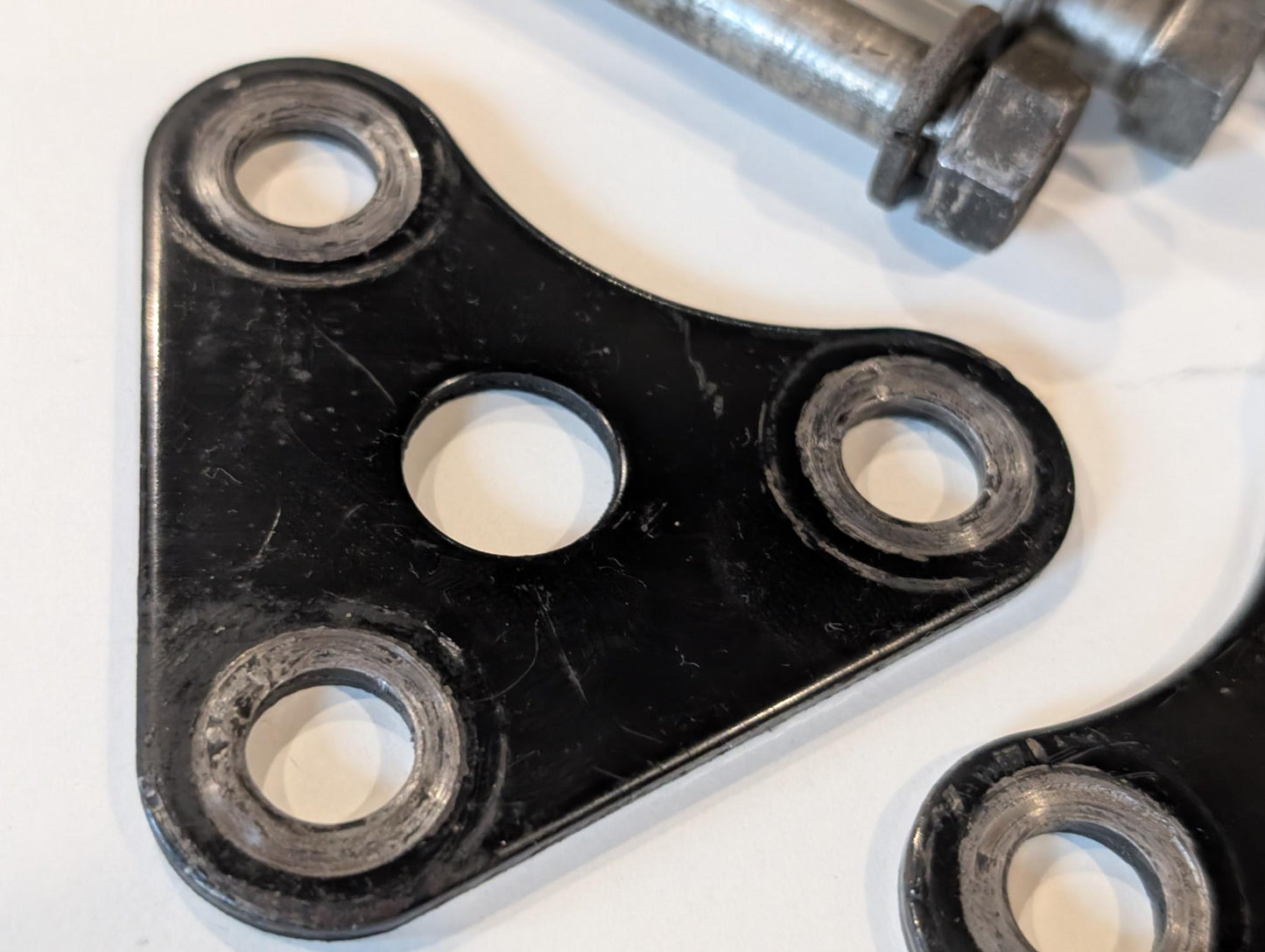 Yamaha XT600Z 1VJ 3AJ Motorhalter Stütze oben 34L-21315-00 Motorhalterung mit Schrauben 97011-10080, gebraucht
