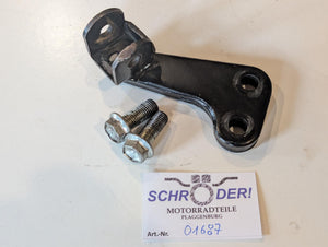 Yamaha XT600Z 1VJ 3AJ Fussrastenhalter Konsole vorne links 34L-27412-00, gebraucht