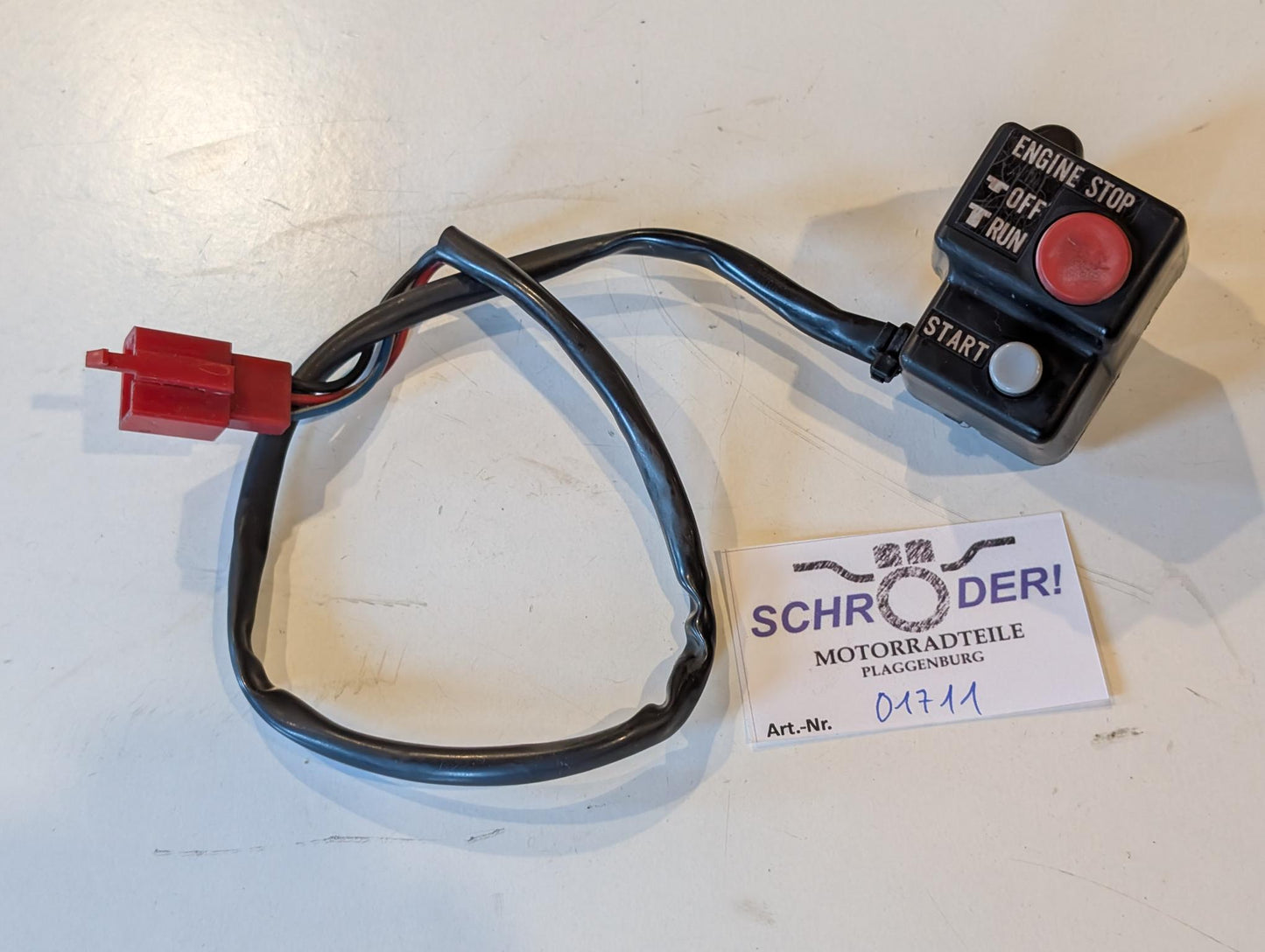 Yamaha XT600Z 1VJ Lenkerschalter rechts Start Stop Notaus 1VJ-83964-00, gebraucht