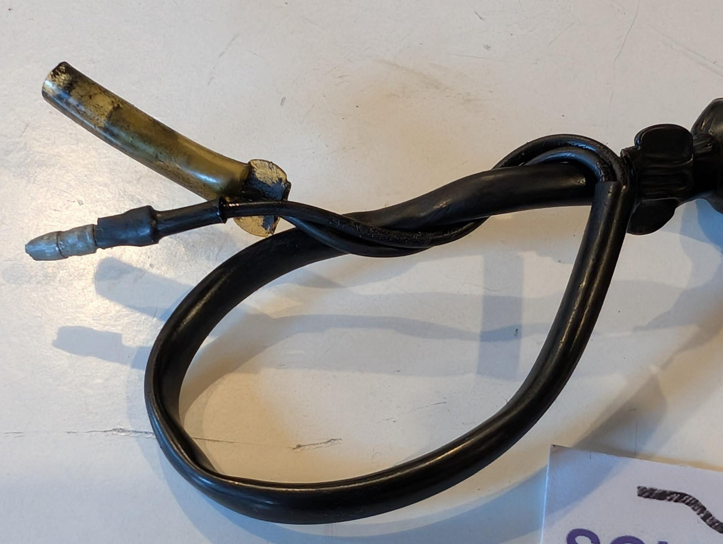 Yamaha XT600Z 1VJ Bremslichtschalter wie 34L-82530-00 Stoppschalter Fussbremse Hinterrad Rücklicht, gebraucht