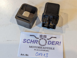 Yamaha XT600Z 1VJ Unterbrecherrelais Anlasserstromkreis Relais mit Gummi und Halterung wahrscheinlich Zubehör, gebraucht