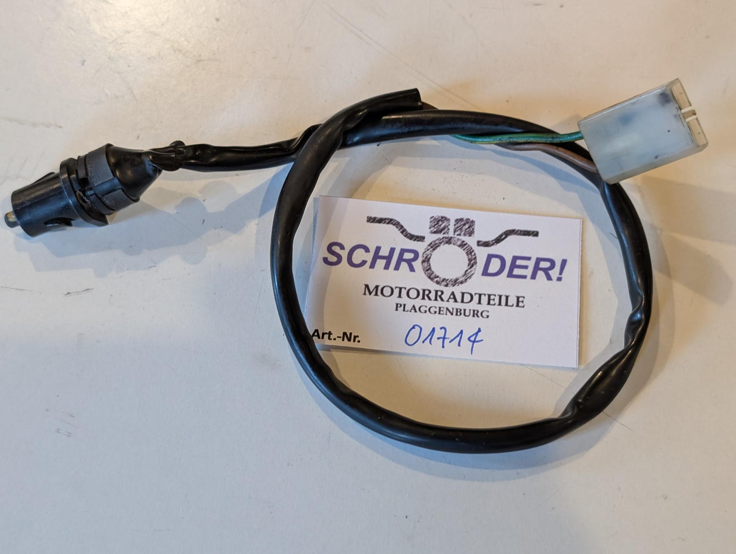 Yamaha XT600Z 1VJ 3AJ Bremslichtschalter 34X-83980-01 Vorderradbremse Handbremse, gebraucht