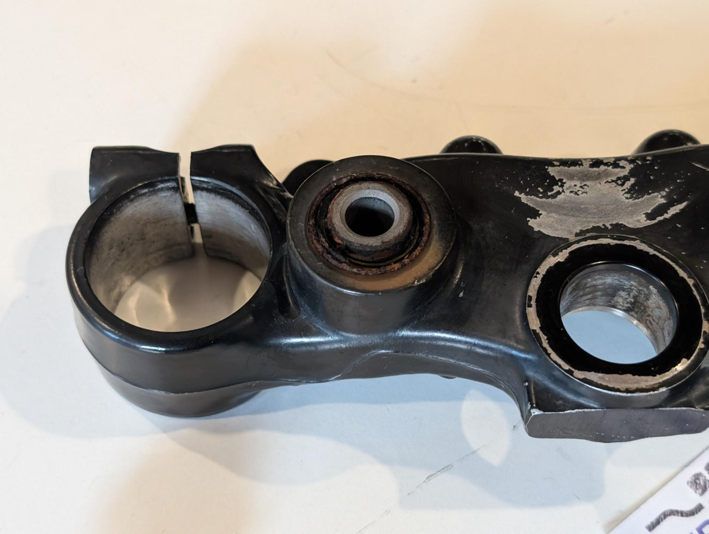 Yamaha XT600Z 1VJ Gabelkrone Lenkerkrone 34L-23435-00 Gabelbrücke Oberteil mit Schraube, gebraucht