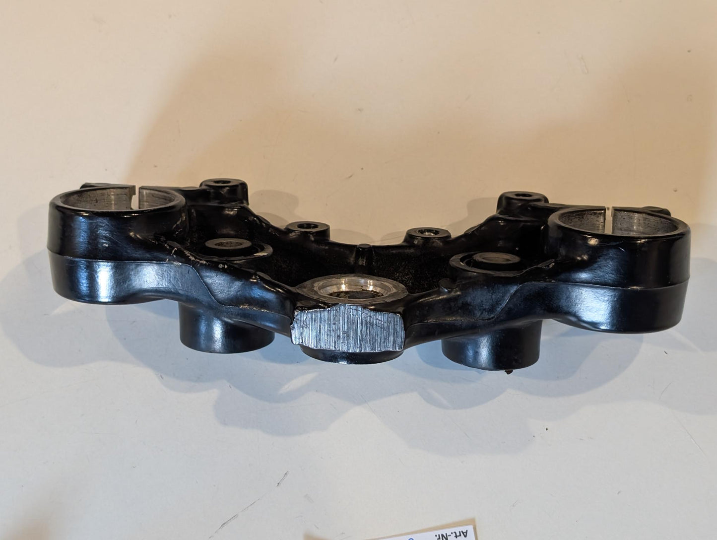 Yamaha XT600Z 1VJ Gabelkrone Lenkerkrone 34L-23435-00 Gabelbrücke Oberteil mit Schraube, gebraucht