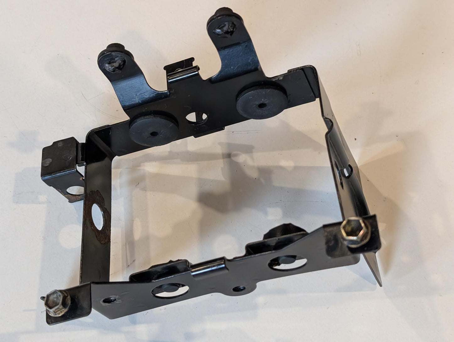 Yamaha XT600Z 1VJ Batteriehalter Batteriekasten 1VJ-2177G-00 Halterung für Relais, gebraucht