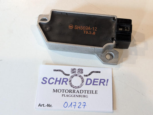Yamaha XT600Z 1VJ 3AJ Gleichrichter Spannungsregler SH-569A-12, gebraucht