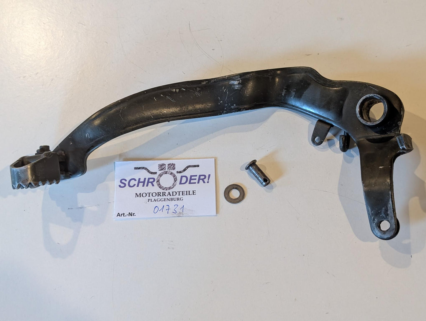 Yamaha XT600Z 1VJ Bremshebel 1VJ-27211-00 Fussbremse Fussbremshebel Bremspedal, gebraucht