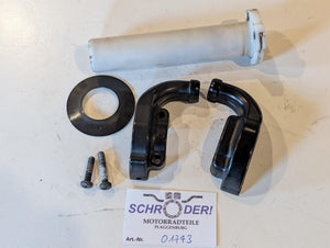 Yamaha XT600Z 1VJ 3AJ Gasgriff 3Y1-26243-01 Griffkappen 34K-26281-00 1VJ-26282-00, gebraucht
