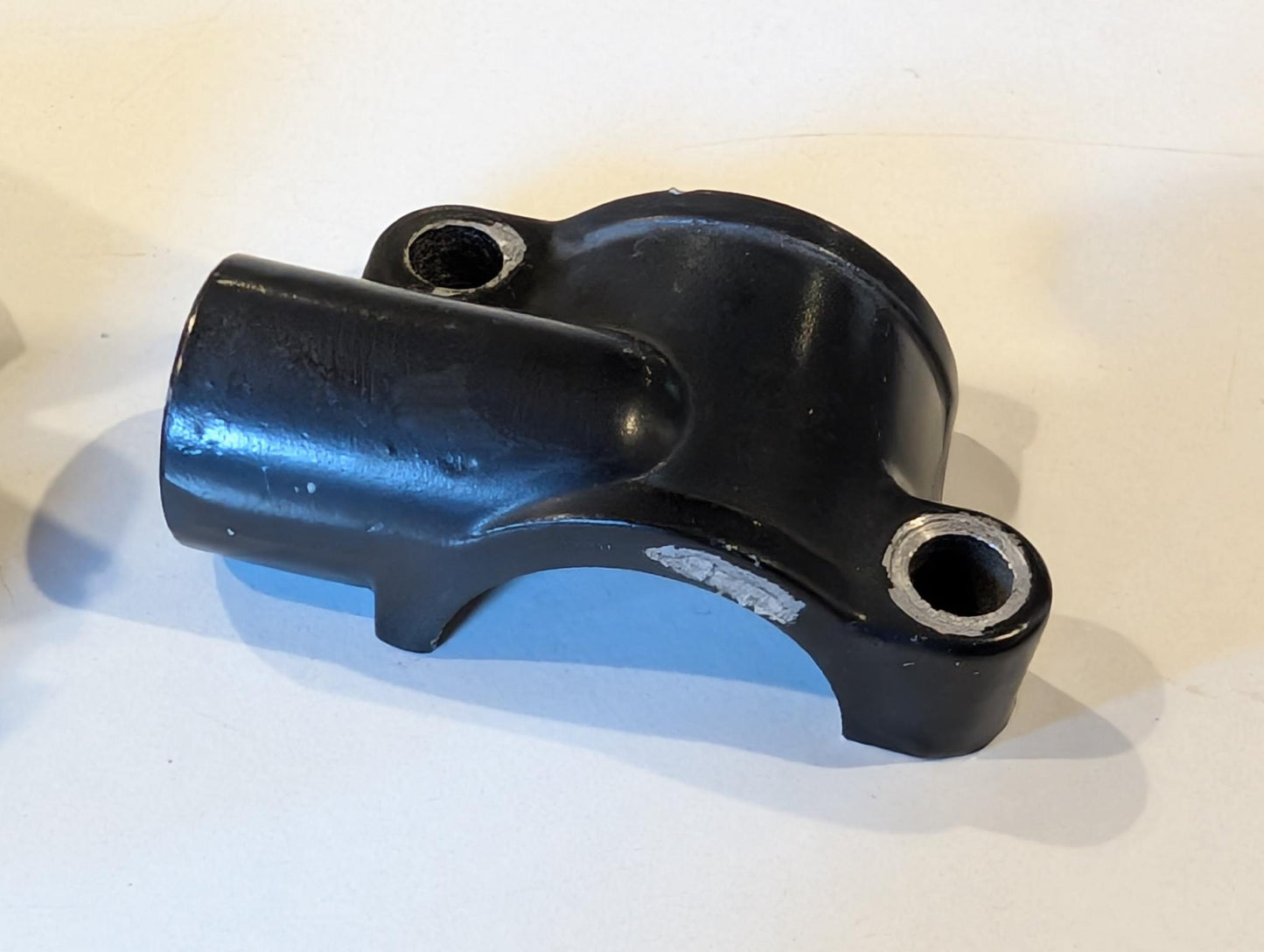 Yamaha XT600Z 1VJ Halter Kupplungshebel 1LN-82911-00 33G-82913-00 Spiegelhalter links, gebraucht