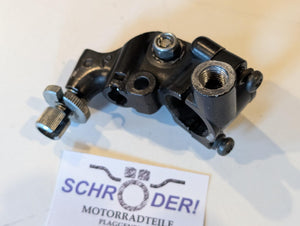 Yamaha XT600Z 1VJ Halter Kupplungshebel 1LN-82911-00 33G-82913-00 Spiegelhalter links, gebraucht