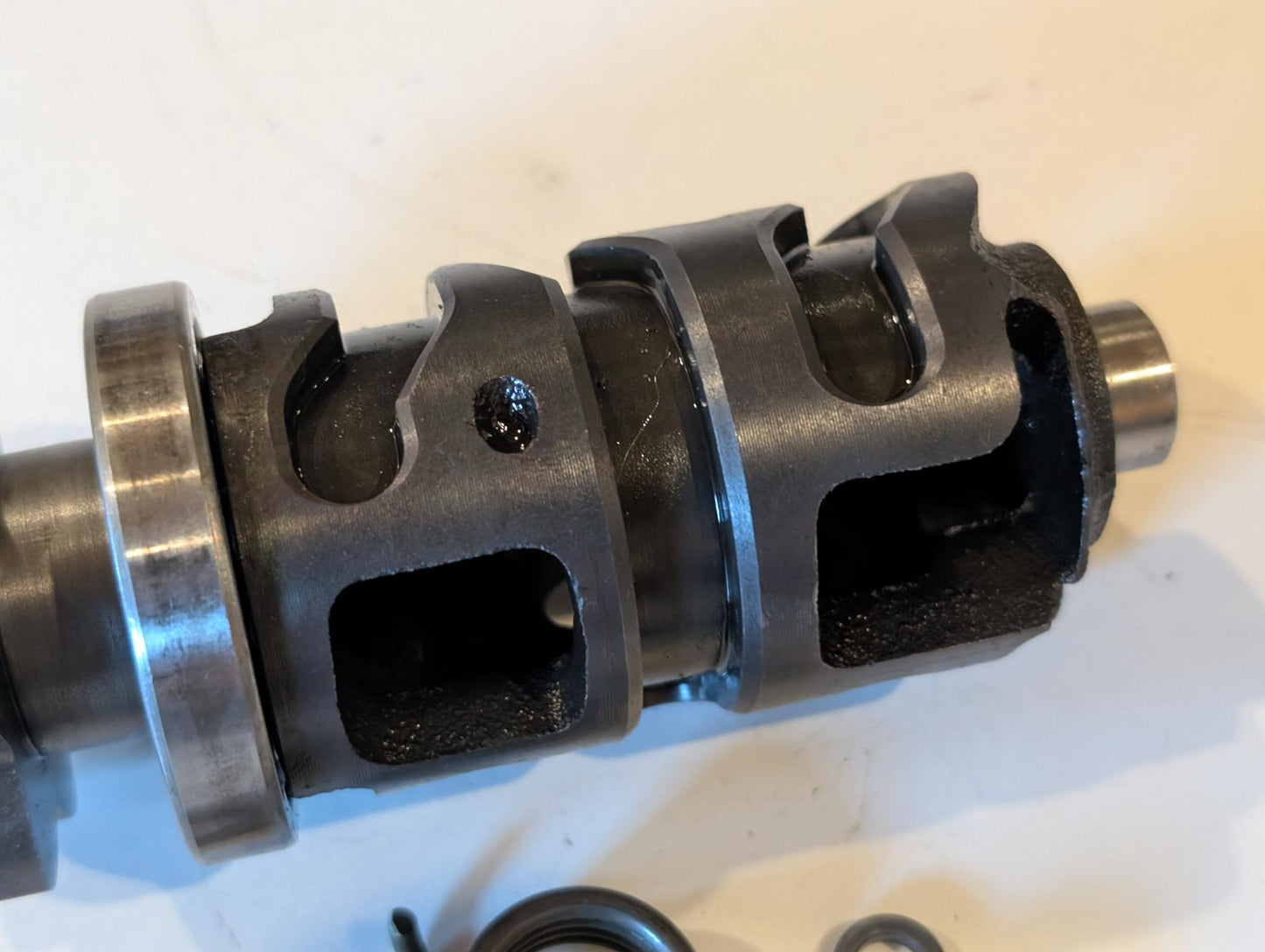 Yamaha XT600Z 1VJ 3AJ Schaltwalze 5Y1-18540-00 Schaltnockeneinheit und Raster 34K-18140-00 Anschlaghebeleinheit, gebraucht