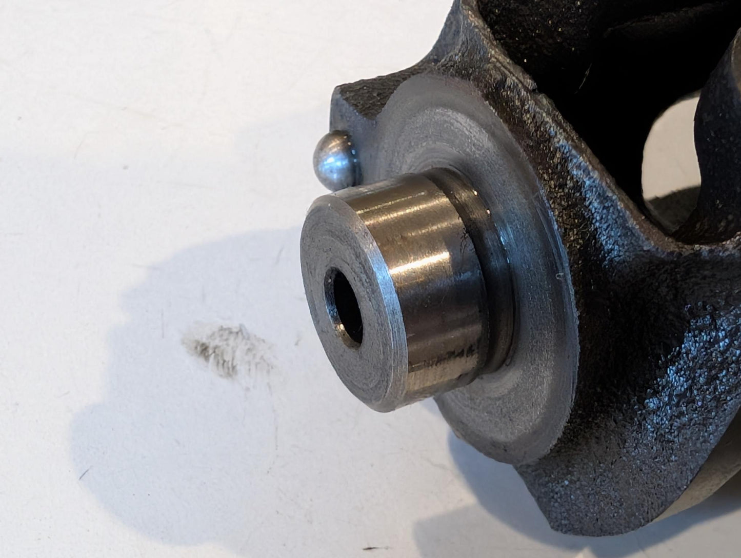 Yamaha XT600Z 1VJ 3AJ Schaltwalze 5Y1-18540-00 Schaltnockeneinheit und Raster 34K-18140-00 Anschlaghebeleinheit, gebraucht