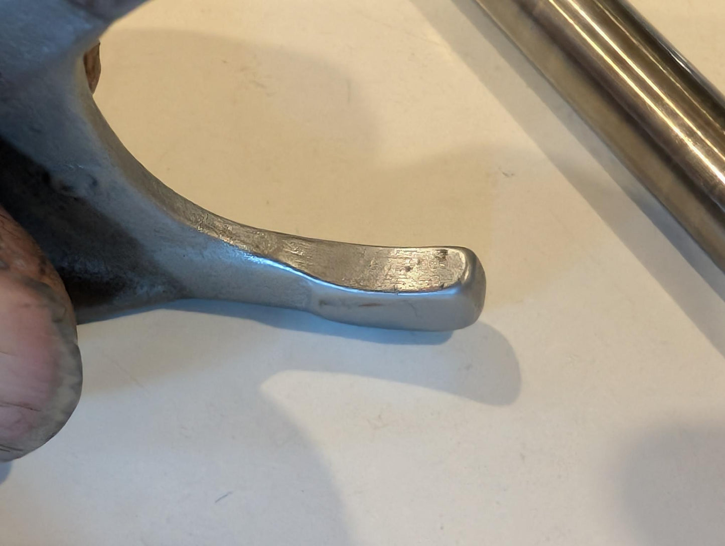 Yamaha XT600Z 1VJ 3AJ Schaltgabeln Nr 2 und 3 5Y1-18512-00 5Y1-18513-00 und Schaltgabelwellen Führung 34K-18531-00 34K-18535-00, gebraucht