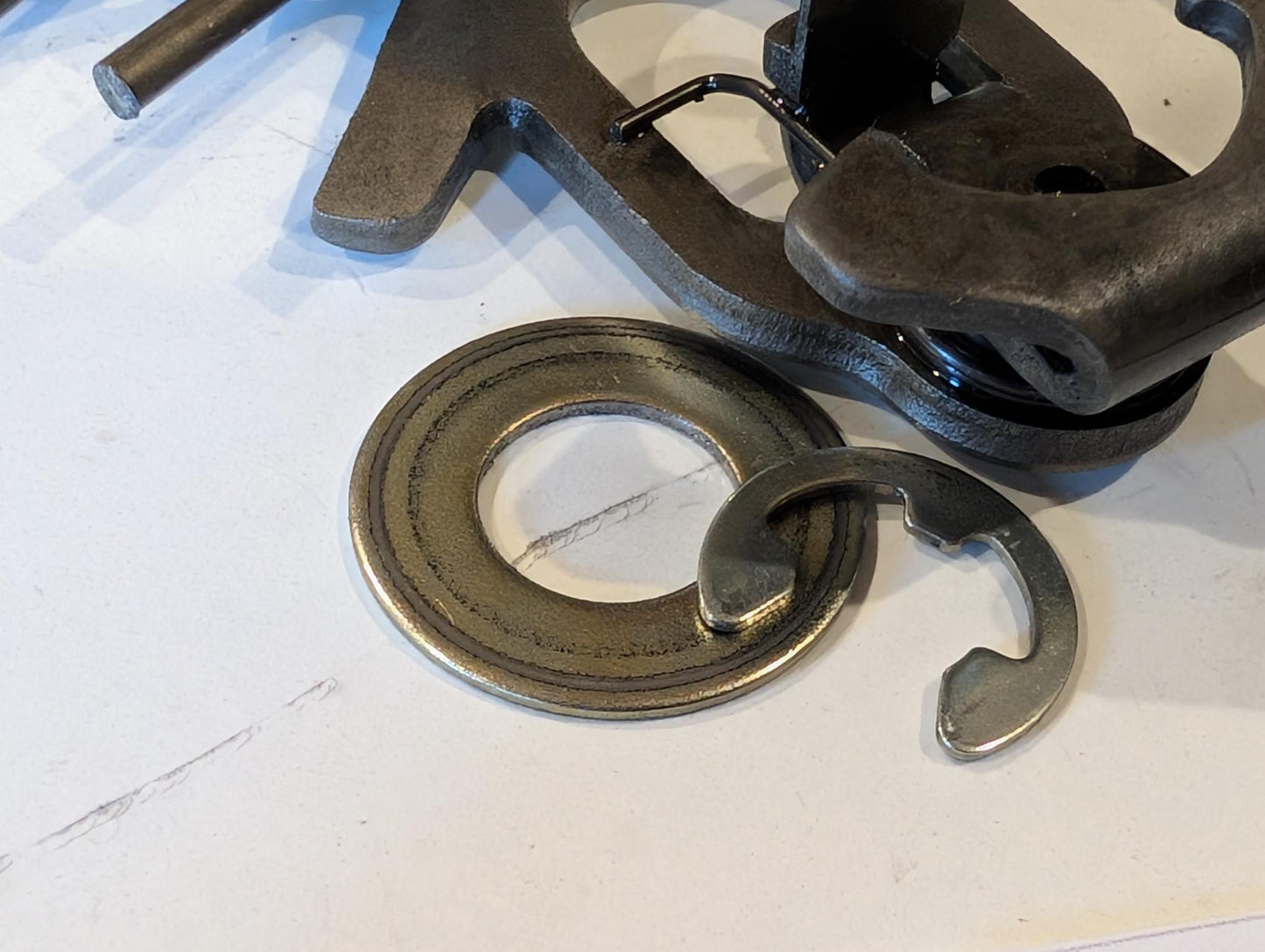 Yamaha XT600Z 1VJ 3AJ Schaltwelleneinheit 43F-18102-01 5Y1-18101-01 Schalthebeleinheit 34K-18120-00, gebraucht