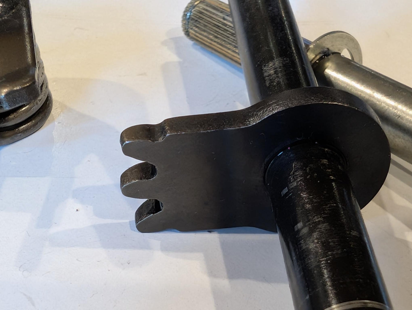 Yamaha XT600Z 1VJ 3AJ Schaltwelleneinheit 43F-18102-01 5Y1-18101-01 Schalthebeleinheit 34K-18120-00, gebraucht