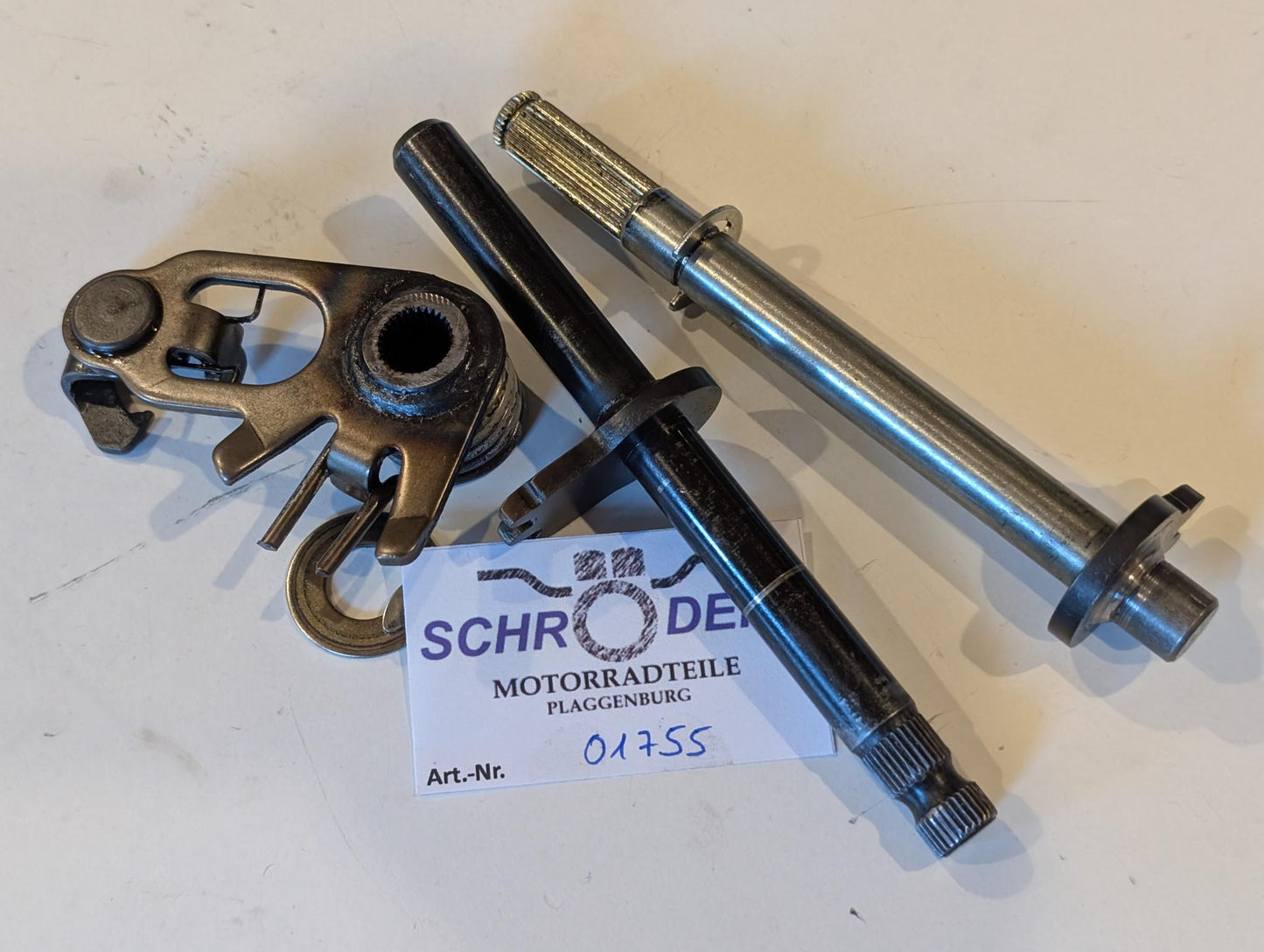 Yamaha XT600Z 1VJ 3AJ Schaltwelleneinheit 43F-18102-01 5Y1-18101-01 Schalthebeleinheit 34K-18120-00, gebraucht