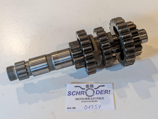 Yamaha XT600Z 3AJ 3TB Getriebehauptwelleneinheit 2RW-17411-00 34K-17121-01 1VJ-17131-00 34K-17141-00 2JT-17151-01, gebraucht