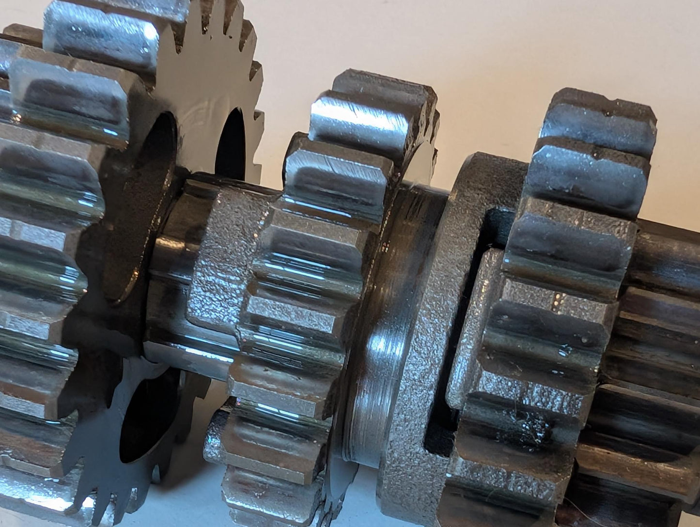 Yamaha XT600Z 3AJ 3TB Getriebehauptwelleneinheit 2RW-17411-00 34K-17121-01 1VJ-17131-00 34K-17141-00 2JT-17151-01, gebraucht