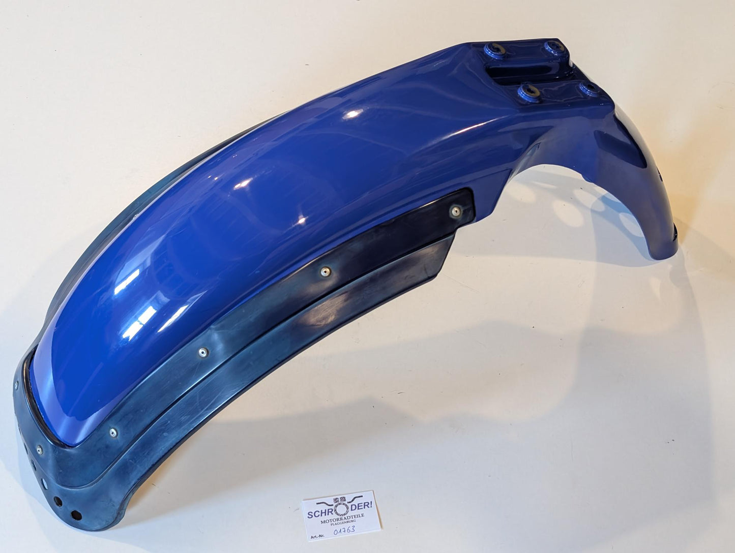 Yamaha XT600Z 1VJ Kotflügel vorne 1VJ-21511-10 Fender Front blau, gebraucht