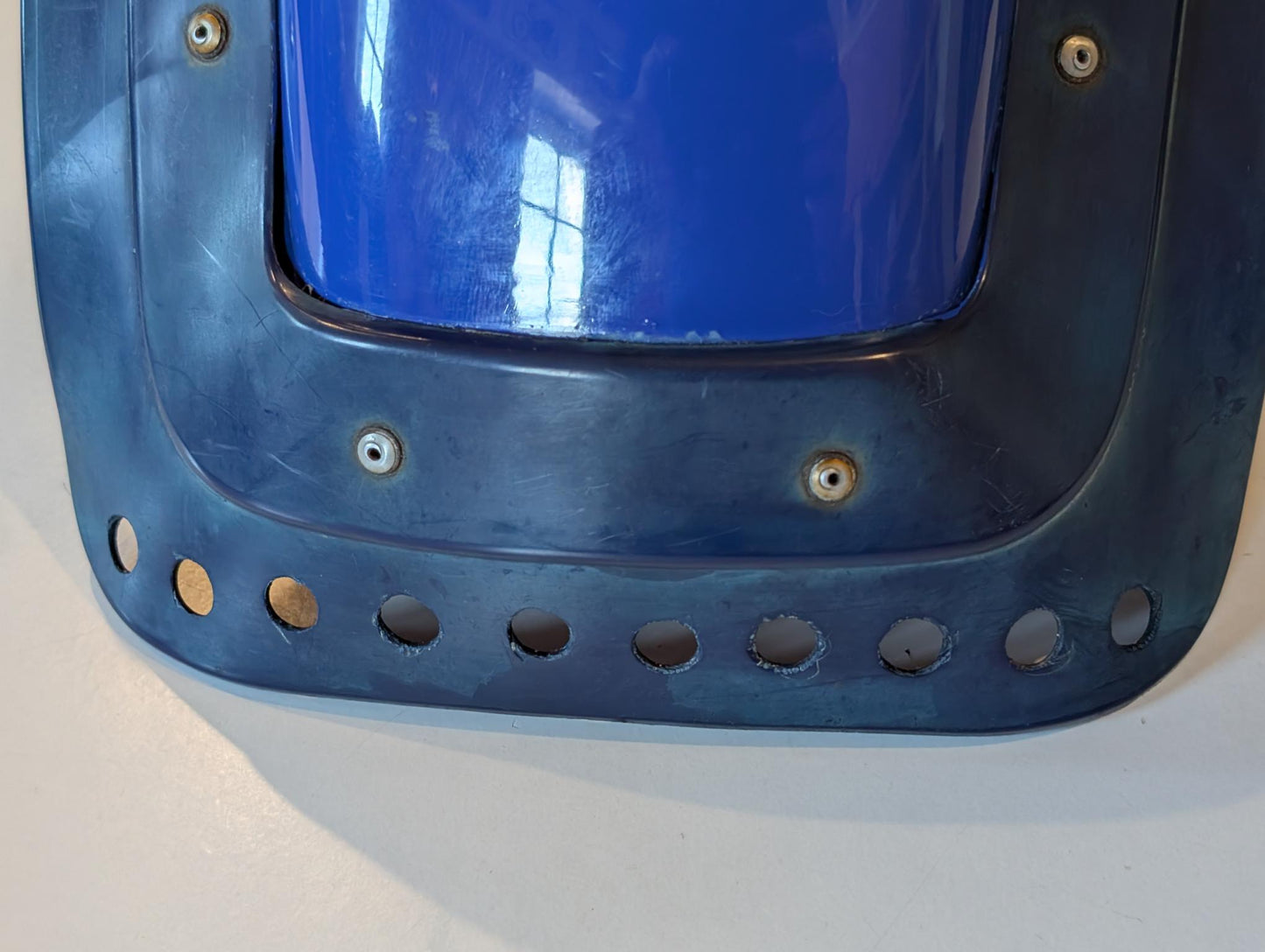 Yamaha XT600Z 1VJ Kotflügel vorne 1VJ-21511-10 Fender Front blau, gebraucht