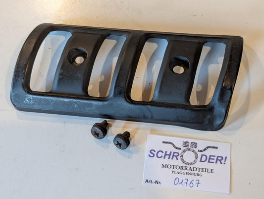 Yamaha XT600Z 1VJ Hitzeschutzblech Hitzeblech 30X-14728-00 Endschalldämpfer Auspuff, gebraucht