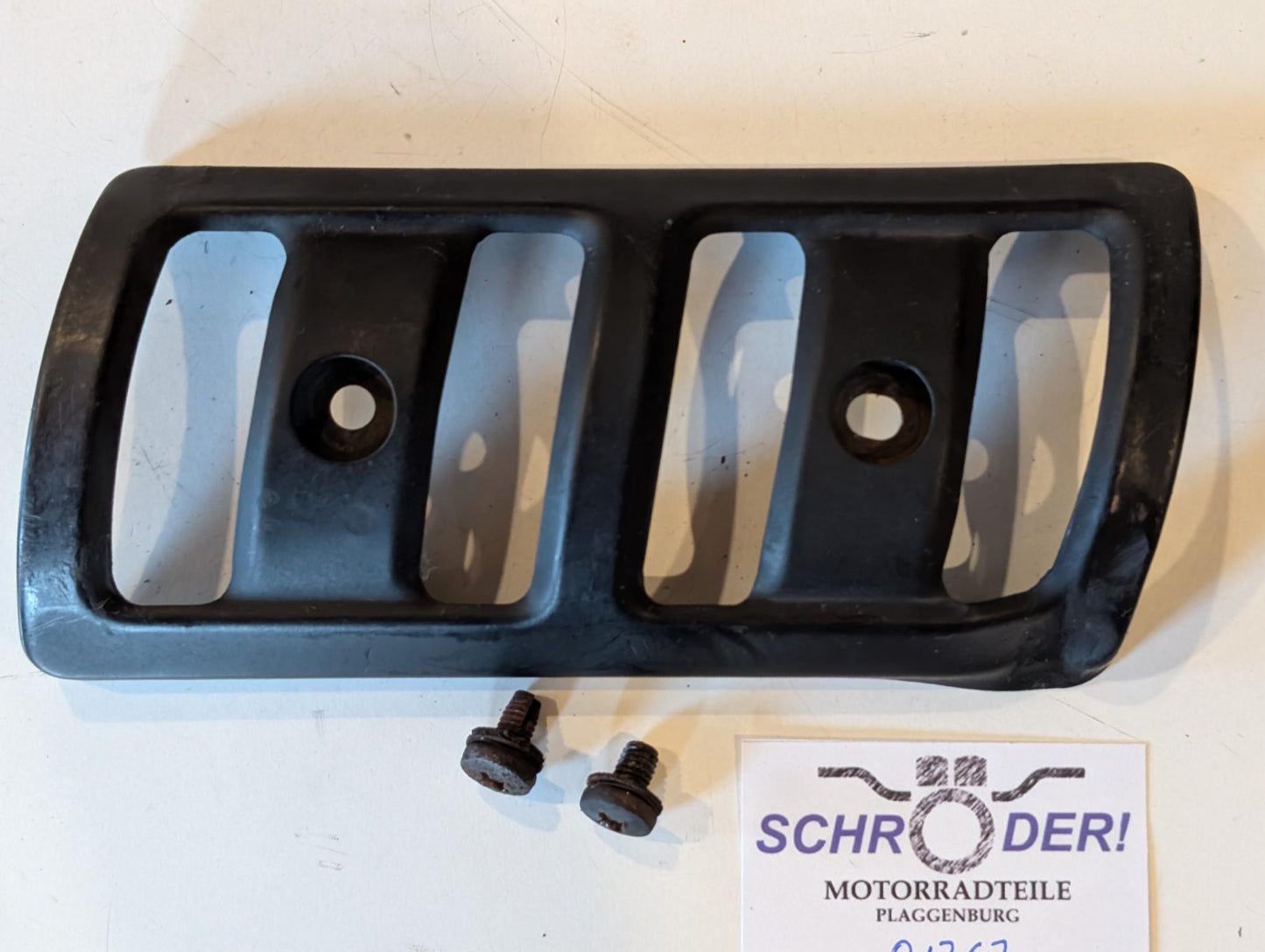 Yamaha XT600Z 1VJ Hitzeschutzblech Hitzeblech 30X-14728-00 Endschalldämpfer Auspuff, gebraucht